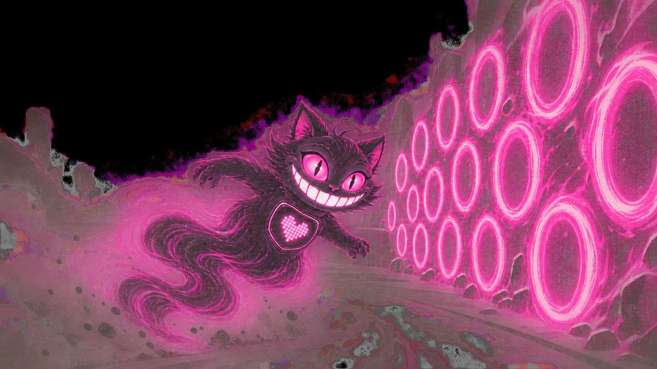 Sid skidding to a stop as a wall of red rings blocks the track ahead