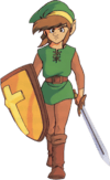 Zelda II The Adventure of Link - link