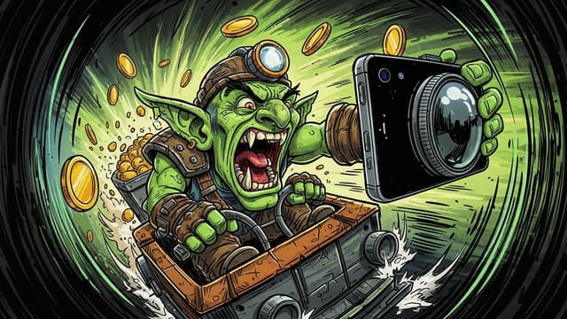Top Idle Games on iPhone — Goblin Miner: Idle Merger and Lamar – Idle Vlogger ipa hacks
