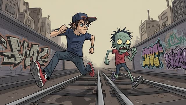 Top Endless Runners on iPhone — Zombie Tsunami and Subway City ipa hacks