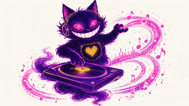 Sid the DJ conjuring endless ad-free music